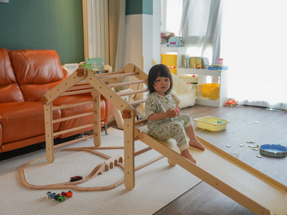 Indoor Climbing Frame With Ramp