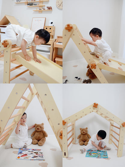 Indoor Climbing Frame With Ramp